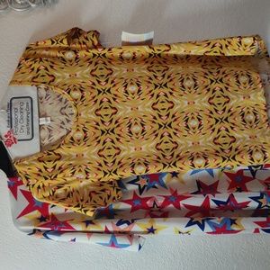 2 LuLaRoe XS shirts